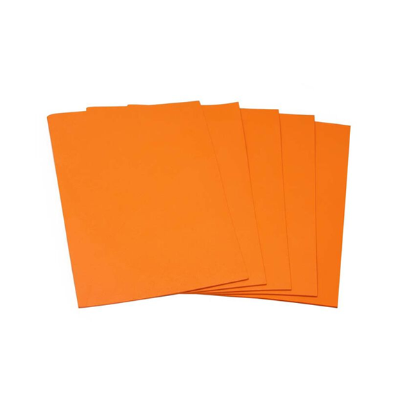 Bolsa 5 planchas eva 70x95 cm Naranja