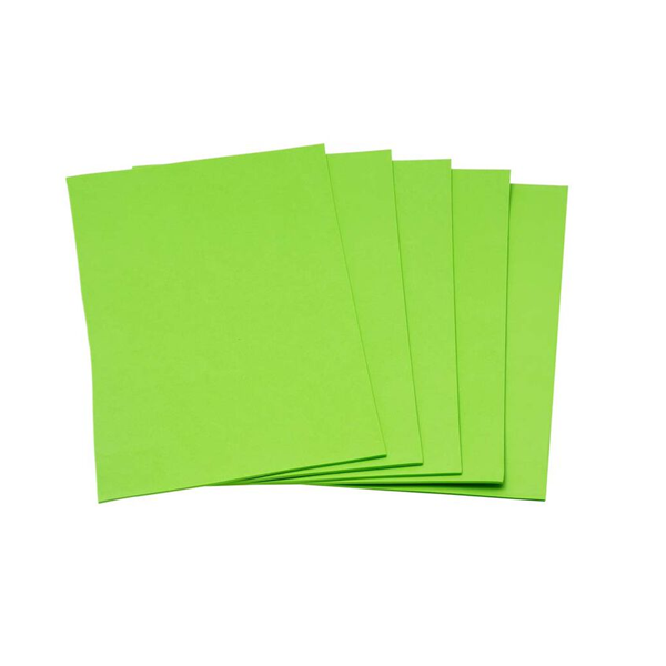 Bolsa 5 planchas eva 70x95 cm Verde claro