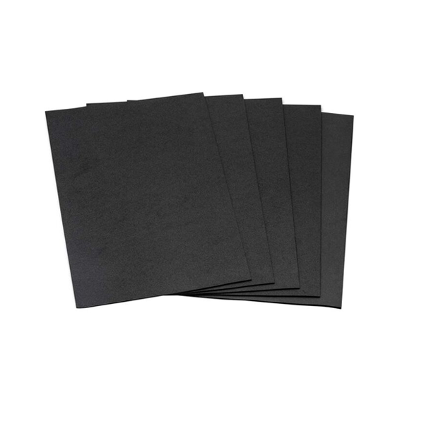Bolsa 5 planchas eva 70x95 cm Negro