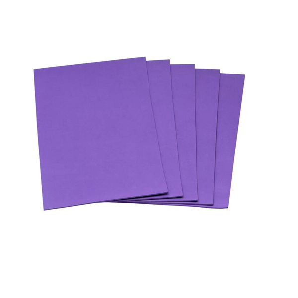 Bolsa 5 planchas eva 70x95 cm Violeta