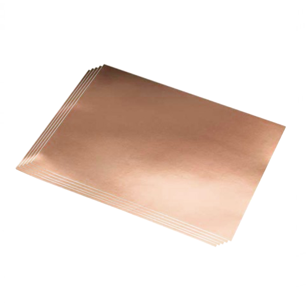 Pack 5 cartolines metal·litzades 50x65 cm Coure
