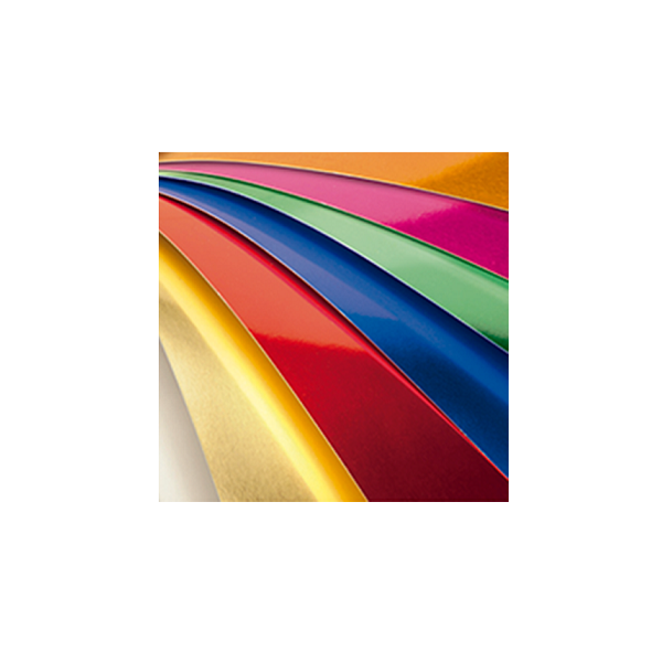 Cartolines metal·litzades 50x65 cm paquet 5 unitat