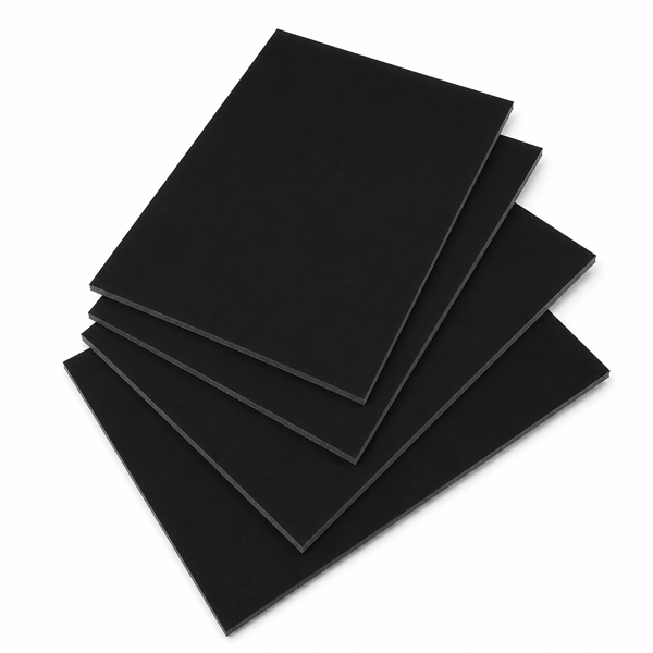Cartró ploma 5 mm 50x70 cm Negre