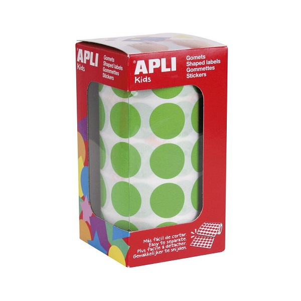 Rollo gomets Apli redondos 10,5 mm