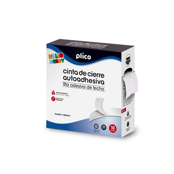 Cinta de tancament autoadhesiva Plico 10 metres