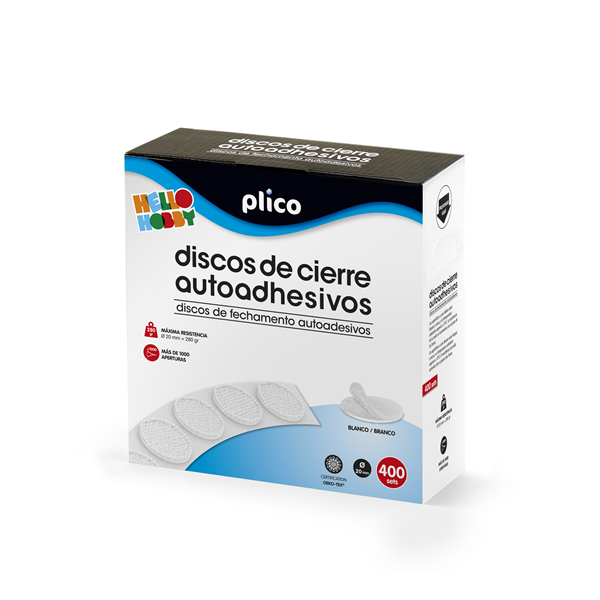 Discos tancament autoadhesiu