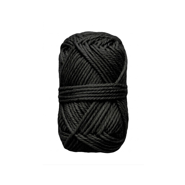 Ovillo de lana de 100 gr Negro