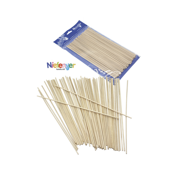 Palillos largos de madera