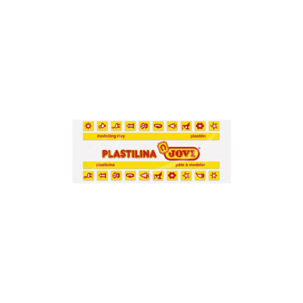 Plastilina Jovi mitjana 150 g Blanca
