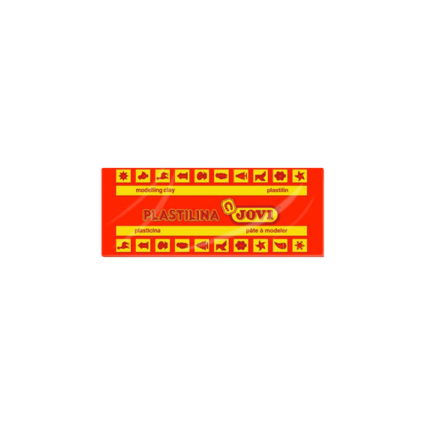 Plastilina Jovi mitjana 150 g Vermella