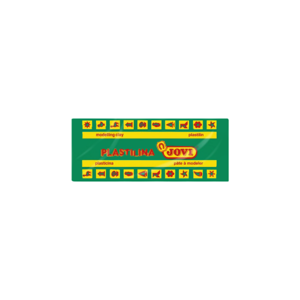 Plastilina Jovi mitjana 150 g Verd fosc