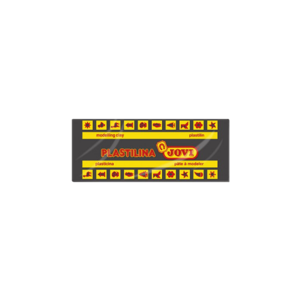 Plastilina Jovi mitjana 150 g Negre