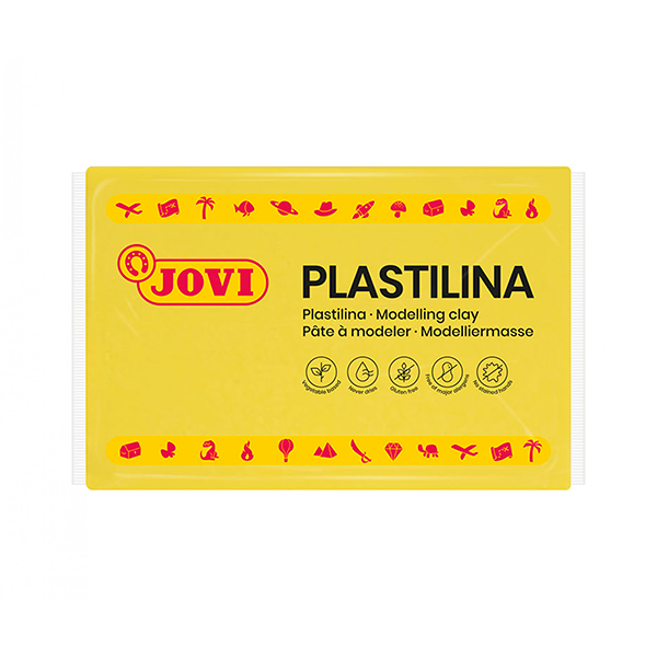 Plastilina Jovi gran 350 g Groga