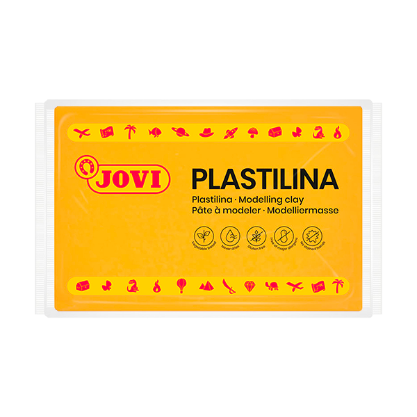 Plastilina Jovi gran 350 g Groga fosca