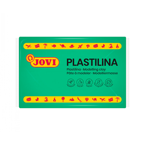 Plastilina Jovi gran 350 g Verd clar