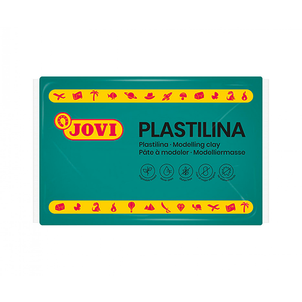 Plastilina Jovi gran 350 g Verd fosc