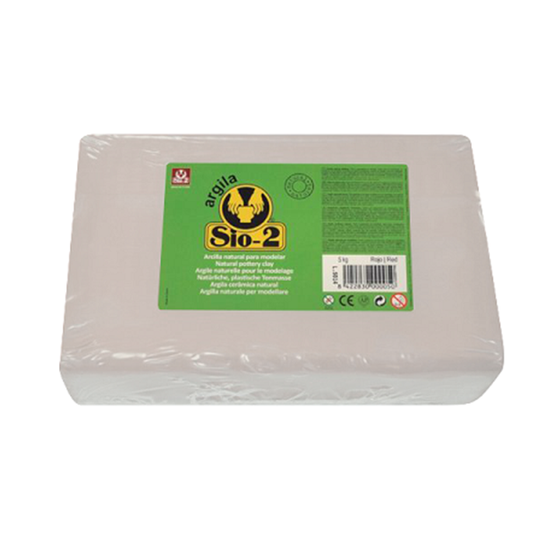 Argila per modelar Sio-2 blanc