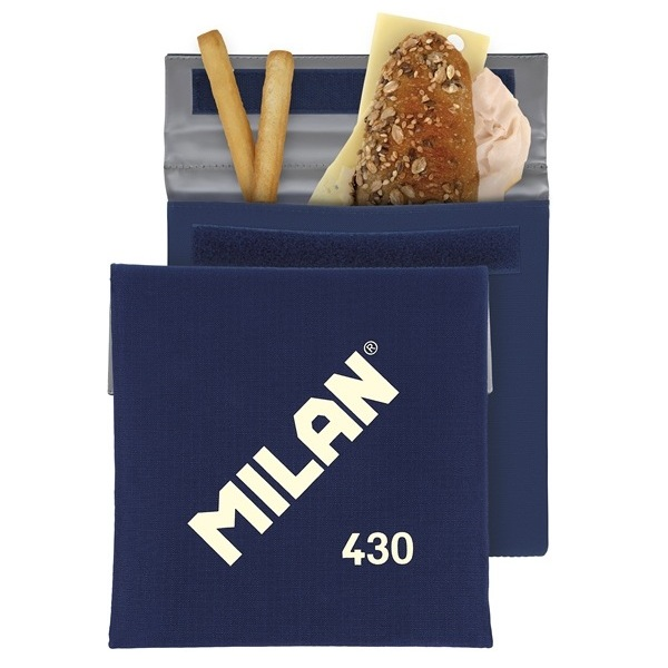 ** Porta entrepans MILAN 430 since 1918 Blau