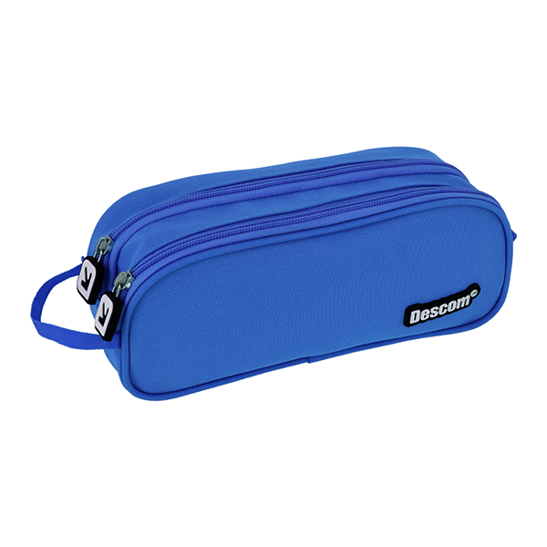 Estoig portatot doble Descom Blau