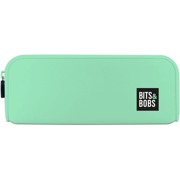 Estoig portatot silicona Bits&bobs Verd aigua