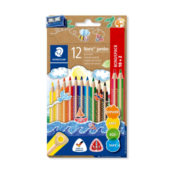 Llapis de colors Staedtler Noris Triplus Jumbo 128