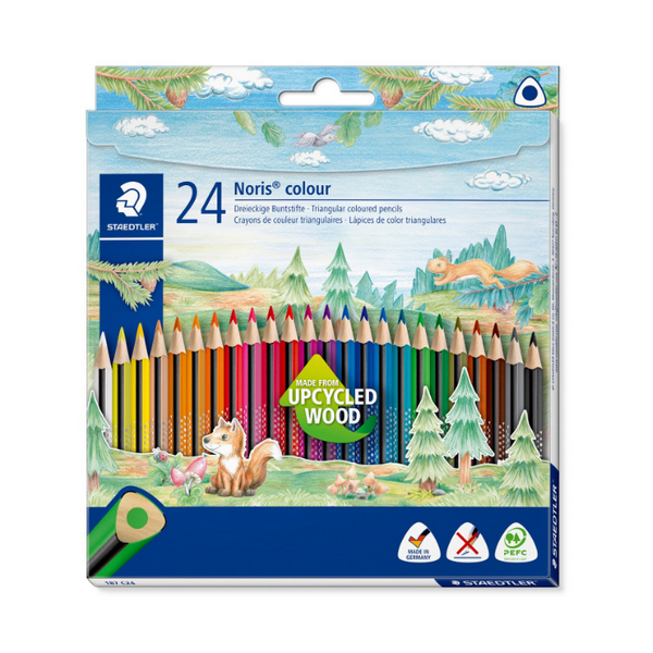 Llapis de colors Staedtler Noris Colour 187 Triplu