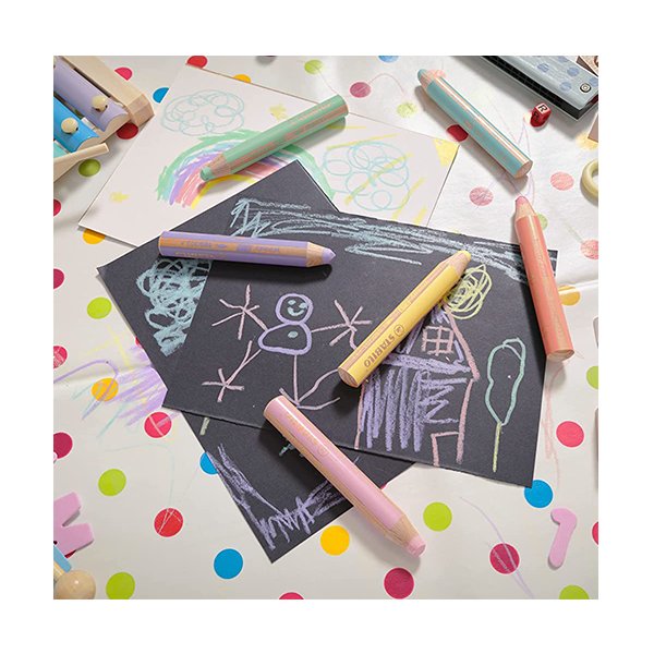 Llapis de colors Stabilo Woody 3 en 1 pastel