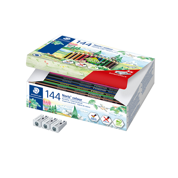 Lot escolar llapis de colors Noris Colour 185 Stae