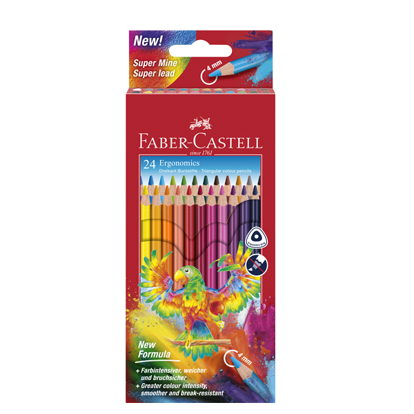 Llapis de colors ergonomics Faber-Castell triangul