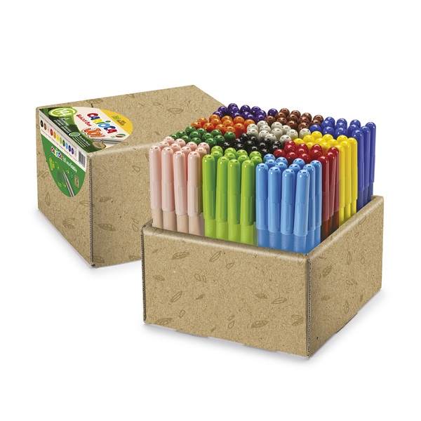 Lot escolar retoladors Carioca Joy eco family