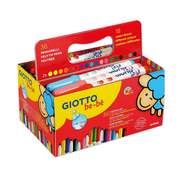 Kit escolar rotuladores Giotto Be-bè
