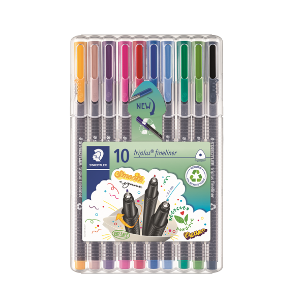 Estoig retoladors Staedtler Triplus 334 Fineliner