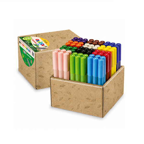 Lot escolar retoladors Carioca Jumbo eco family