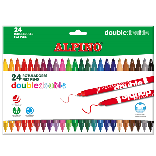 Retoladors Alpino Double