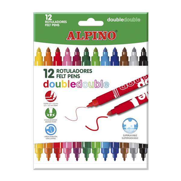 Retoladors Alpino Double