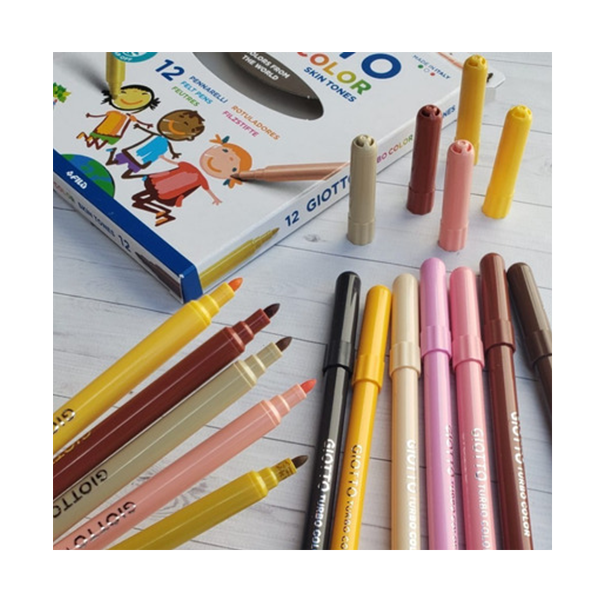 Retoladors Giotto Turbo Color Skin Tones