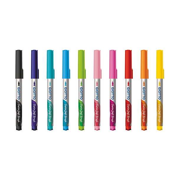 Rotuladores Giotto Turbo Soft Brush