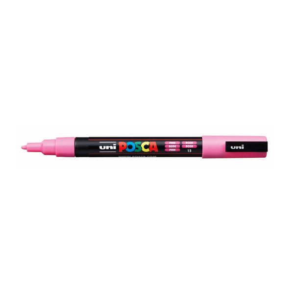 Retolador Uni Posca PC-3M Rosa