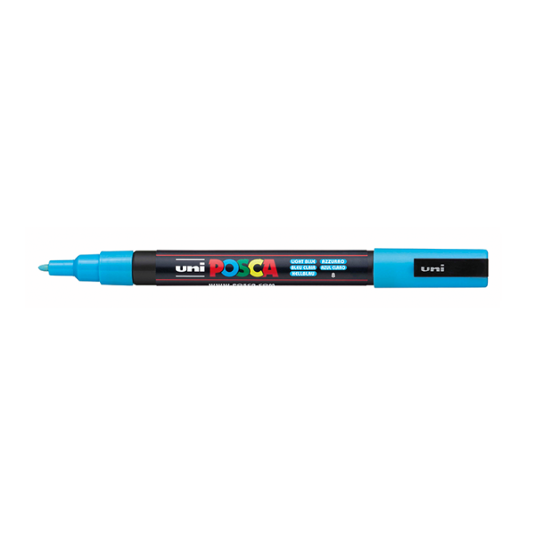 Retolador Uni Posca PC-3M Blau clar