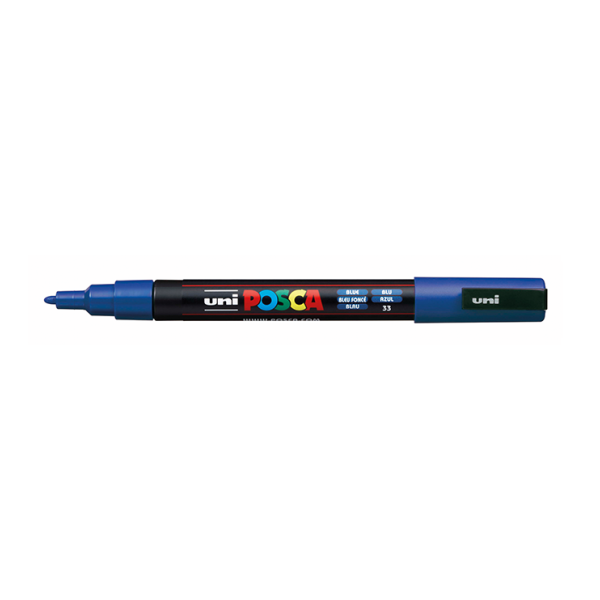 Retolador Uni Posca PC-3M Blau fosc