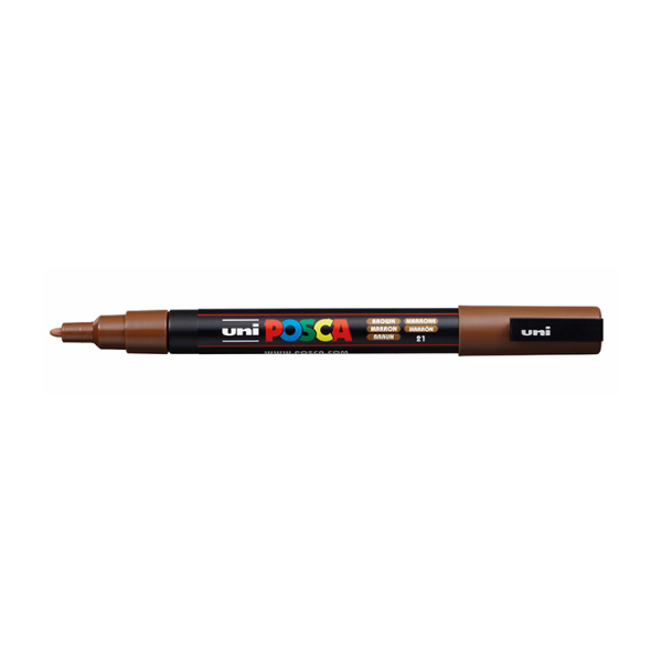 Retolador Uni Posca PC-3M Marró