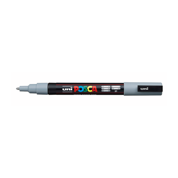 Retolador Uni Posca PC-3M Gris