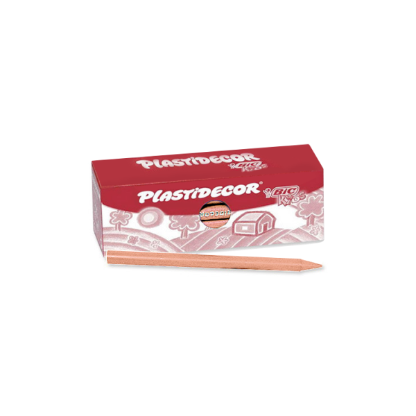 Caixa 25 ceres Plastidecor Bic Closca d'ou