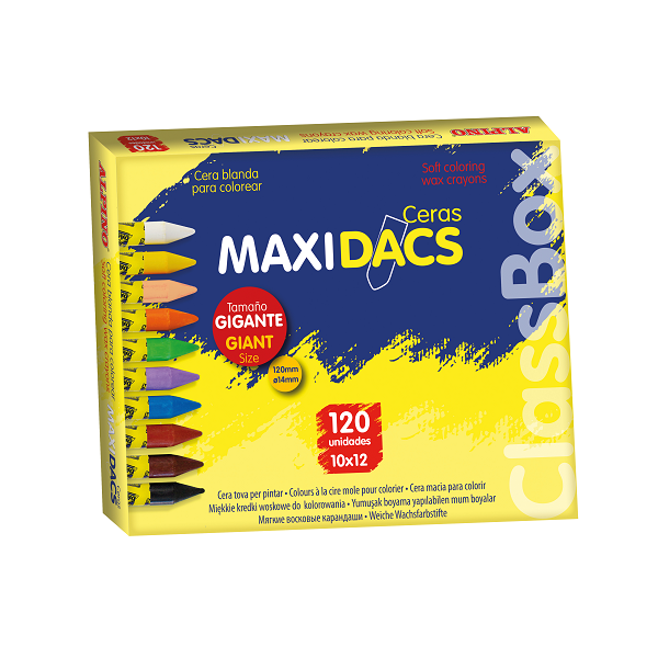 Kit escolar ceras Maxidacs Alpino