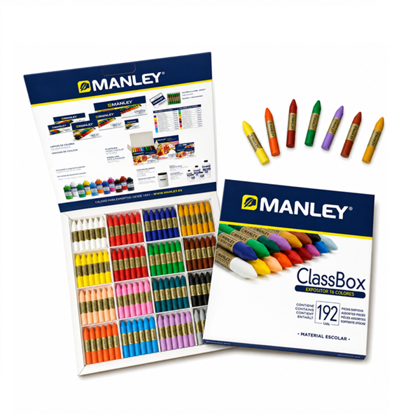 Kit escolar ceras Manley
