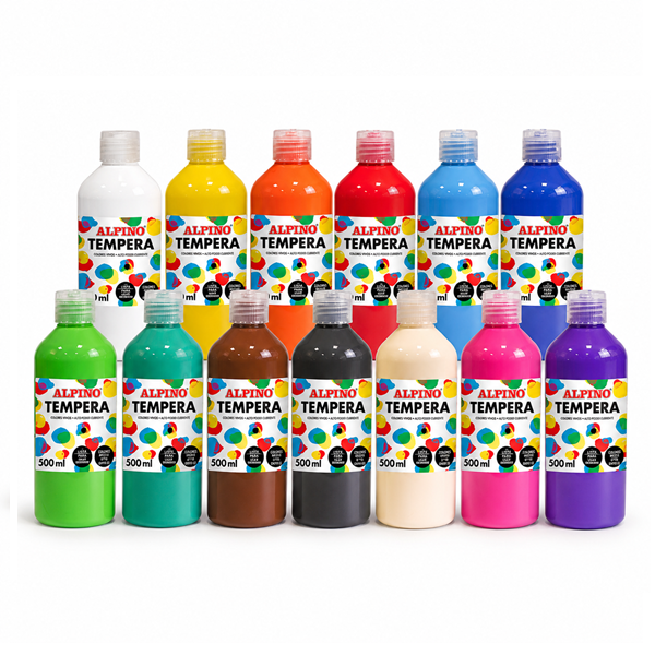 Témpera líquida Alpino 500 ml