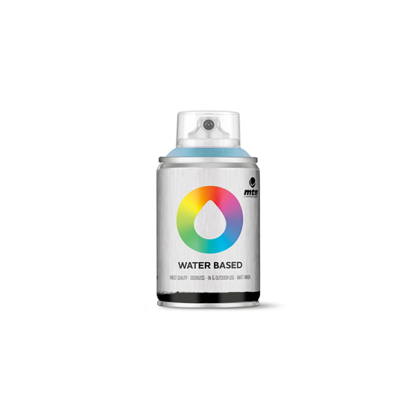 Spraypaint Water Based Blau Clar