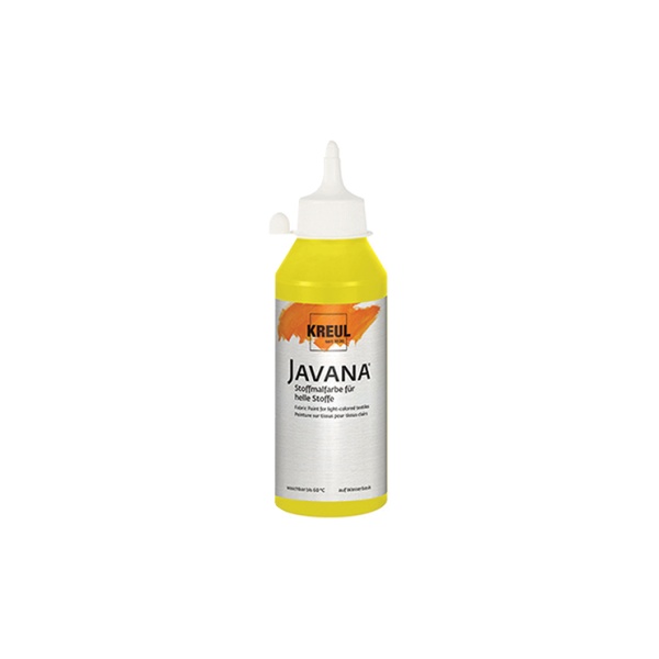 Pintura textil Javana 250 ml Amarillo limón