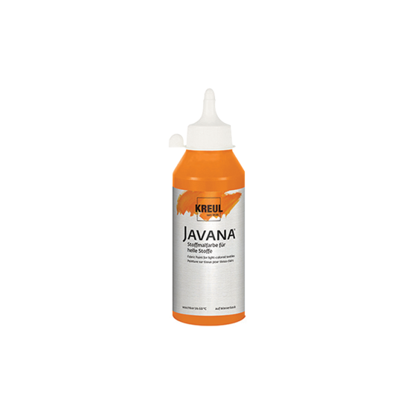 Pintura textil Javana 250 ml Naranja