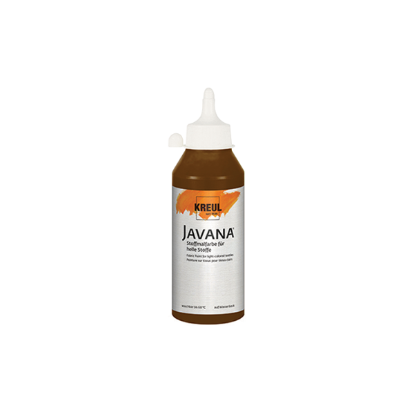 Pintura textil Javana 250 ml Marrón oscuro